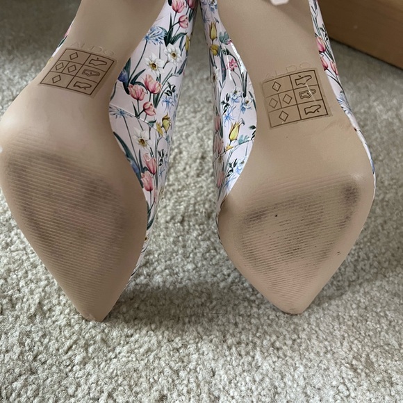 Aldo pumps, like new, women’s size 37.5 (Size 7 US) - Picture 4 of 6
